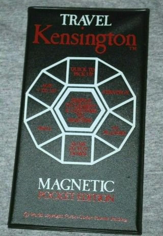 Kensington Travel magnetic pocket edition by Samuel Ward Company Boston 3