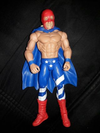 Hulk Hogan Wwe Create - A - Superstar Mattel Wrestling Figure Mr America Wwf