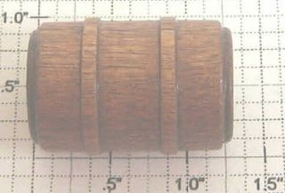 Lionel 362 - 28 Stained Wood Barrel (50)