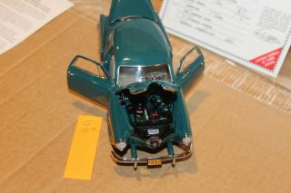 J117 Danbury 1950 Studebaker Champion Coupe 1:24 Aqua Green,  Title,  LE1102 3