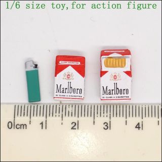 Y4 - 03 1/6 Scale Action Figure Lighter & Cigarette