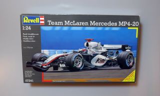 Revell Germany 1/24 Mclaren Mercedes Mp4 - 20 F1 Formula One Kit 100 Complete