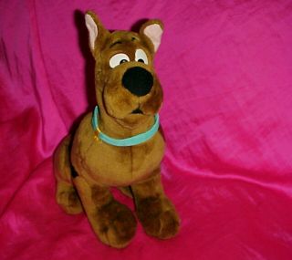 Vintage 1998 Cartoon Network Talking Scooby Doo 15 " Plush Dog Figure Toy