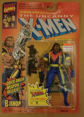 Bishop Quick Draw Weapons Release The Uncanny X - Men Marvel Comics 1991 Toybiz