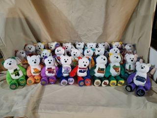 Limited Treasures Collectible State Quarter Coin Bears.  25,  States