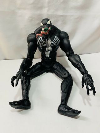 Vintage Toy Biz 12 In Venom 2005 Marvel Spider - Man Superposable