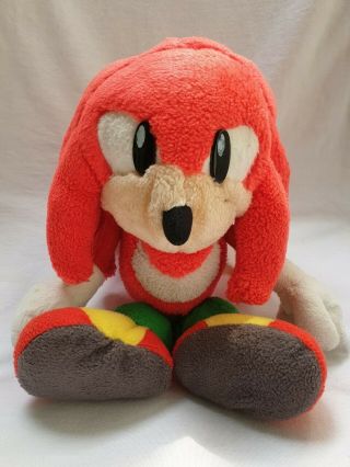 Knuckles The Echidna Sonic The Hedgehog Sega 1995 10  Plush Doll Toy Japan
