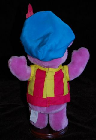 Fisher Price Gummi Bears Cubbi Cubby Purple 1985 Vintage Plush Stuffed Animal 39 2