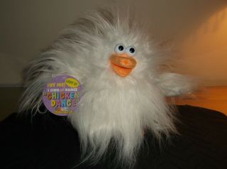 Vintage Dan Dee Animated Plush Chicken Lights Up & Does The Chicken Dance