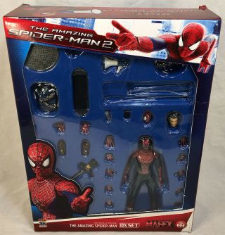 Medicom Spider - Man 2 Miracle Action Figure Mafex Dx Set,  Open/worn Box