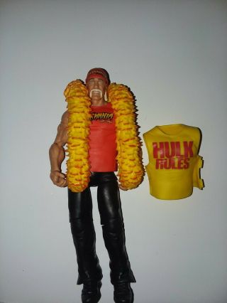 Wwe Mattel Hulk Hogan Elite Series 34 Wwf Nwo Yellow Shirt Boa Wrestling Figure