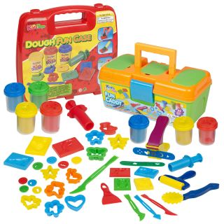 Kids Dough Craft Gift Set Tubs & Shapes Clay Dough Children Toys Xmas Shapers