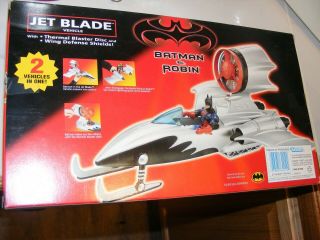 Batman and Robin Kenner 1997 JET BLADE Vehicle Factory 2