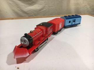 Motorized Snow Plow Or Snow Clearing James For Thomas And Friends Trackmaster