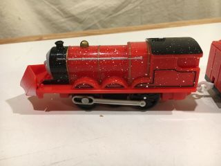 Motorized Snow Plow or Snow Clearing James for Thomas and Friends Trackmaster 3