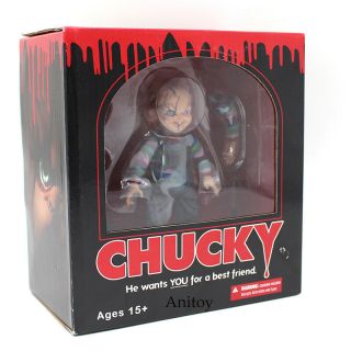 CHILD ' s PLAY Bride of Chucky 1:10 SCALE Doll 4.  75 