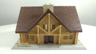 Ertl Log Cabin Model House From Farm Country Longhorn Ranch Play Set