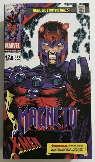 Real Action Heroes Magneto 1/6 Scale Action Figure Medicom Marvel X - Men Misb