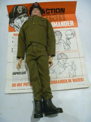 Vintage Palitoy Action Man Doll 1970 