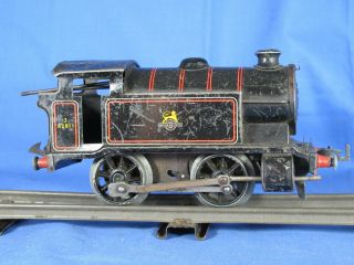 Hornby Series O Gauge No.  40 Br Black 0 - 4 - 0 Clockwork Locomotve No.  82011