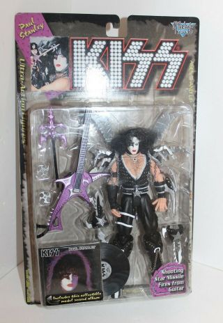 Kiss Ultra Action Figure Paul Stanley Mcfarlane Toys 1997 7 "