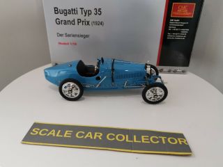 1/18 Scale Bugatti Type 35 Grand Prix M063 By Cmc - Exoto Gmp Bbr