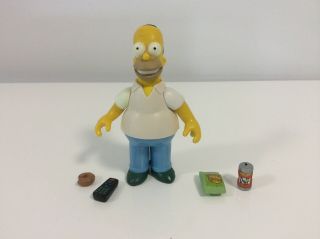 The Simpsons Wos Interactive Figure - Homer Simpson - Series 1 - 100 Complete