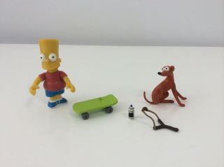 The Simpsons Wos Interactive Figure - Bart Simpson - Series 1 - 100 Complete