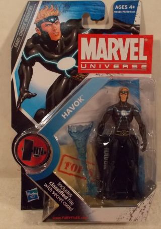 Marvel Universe 3.  75 " Havok X - Men Series 2 018 Hasbro (on Card) Fan Choice