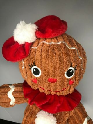 Dan Dee Dancing & Singing Christmas Girl Gingerbread Plush 2