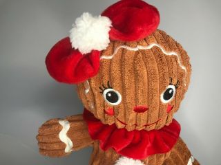 Dan Dee Dancing & Singing Christmas Girl Gingerbread Plush 3