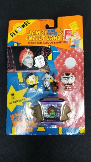 1988 Matchbox Jambi The Genie & The Puppet Land Band,  Pee - Wee 