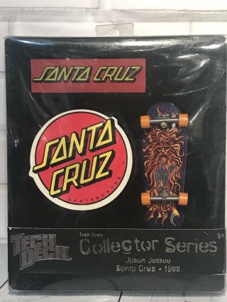 Tech Deck Collector Series Jason Jessee Sun God Santa Cruz 1988 Fingerboard