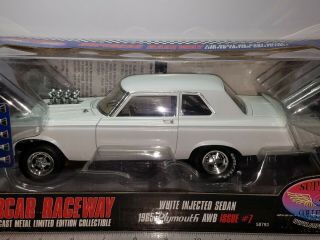 1/18 Hwy 61 1965 Plymouth Belvedere Awb White Fuel Injected Supercar
