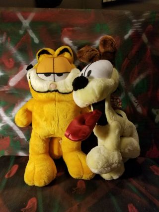 Garfield And Odie Plush Stuffed Animals