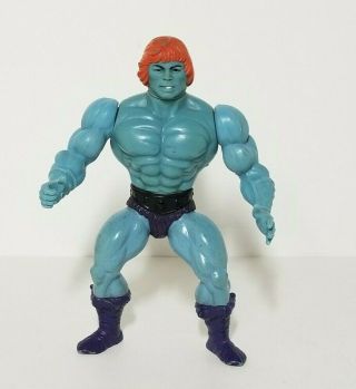 Vintage 1983 Masters Of The Universe He - Man Soft Head Faker Action Figure