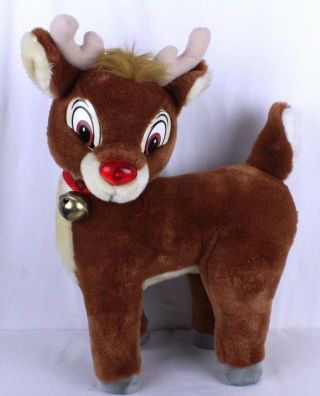 Rudolph The Red Nosed Reindeer Plush Christmas Appx 20in By Applause