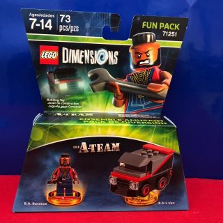 Lego Dimensions The A Team B.  A Baracus Fun Pack 71251