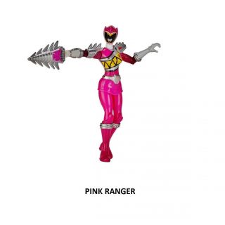 Power Rangers Dino Charge 5 " Dino Steel Pink Ranger
