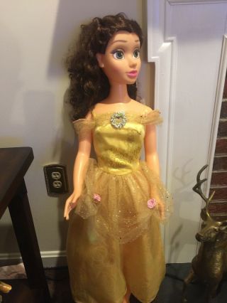 Disney Frozen 3 Ft My Size Doll Belle 38 "