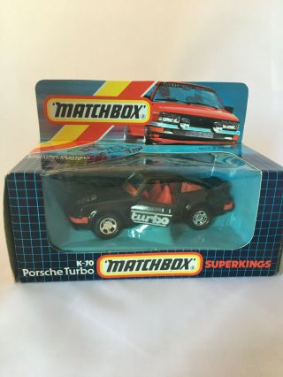 Vintage Matchbox Superkings - Porsche Turbo - K - 70 - 1979