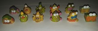 The Grossery Gang Series 3 Trash Stained Exclusive Complete Set 12 Mini Figures