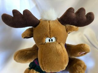 Dan Dee Plush Animated Singing Moose Grandma Got Run Over Reindeer Christmas 2