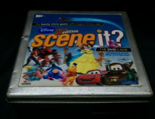 Scene It Disney Deluxe Dvd Game 2nd Edition In Metal Tin