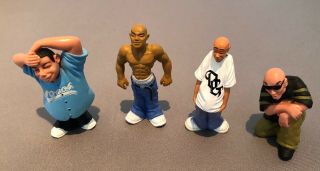 Hey Homies - All 4 Lil Locsters 2 From Series 1,  & 2 From Series 2 Figures