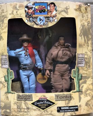Clayton - Exclusive Premiere The Lone Ranger And Tonto Figures Set
