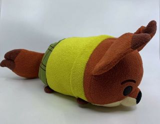 Disney Tsum Tsum Zootopia " Nick Wilde " Winking 17 " Plush Fox Toy Stuffed Animal