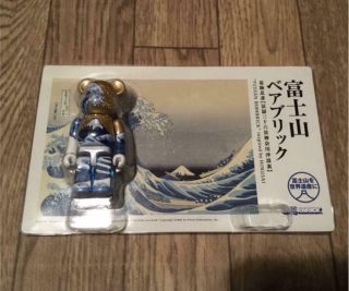 Medicom Bearbrick Katsushika Hokusai Mount Fuji 100 Be@rbrick 2012 Rare