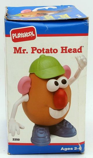 Playskool Mr.  Potato Head 1990 parts.  retro Vintage Toy whimsical 3