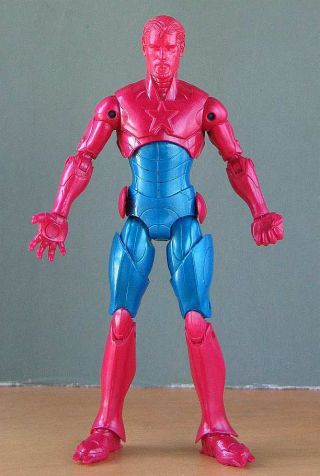 Marvel Legends 6 " Figure Iron Patriot Thunderbolts Unmask Unproduced Prototype